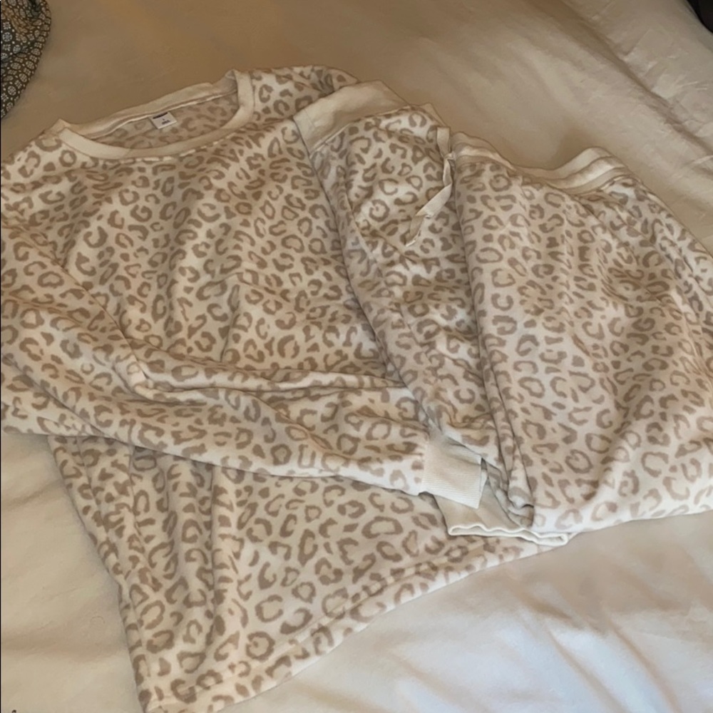 Cozy Leopard Pajama Set
